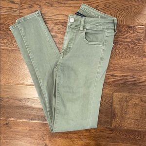 American Eagle Hi-rise Jegging Size 0